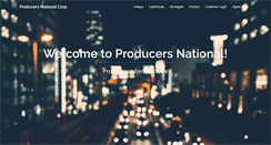 Desktop Screenshot of producersnational.com